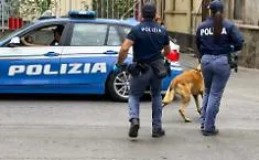 Rex scopre cocaina e marijuana in via Capo Passero: arrestato un pusher
