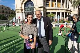 Il tennis in piazza Politeama a Palermo con Flavia Pennetta e 200 giovani
