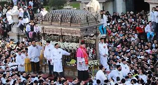 &laquo;Vent'anni di emozioni&raquo;: mons. Barbaro Scionti lascia la cattedrale e porta Sant'Agata nel cuore