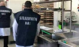 Catania, oltre 600 chili di alimenti sequestrati in un ristorante: sospeso il laboratorio di pasticceria pieno di blatte, ragni e muffe
