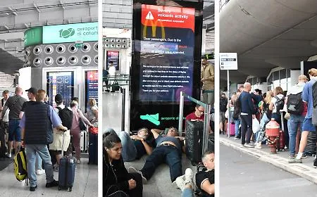 Catania, oltre 220 voli cancellati e 53 dirottati in altri scali: nei numeri la paralisi totale dell'aeroporto