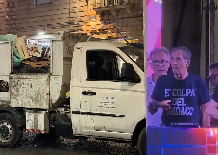 Cataia, la raccolta differenziata e le amnesie del sabato sera: nel compattatore rifiuti di ogni genere