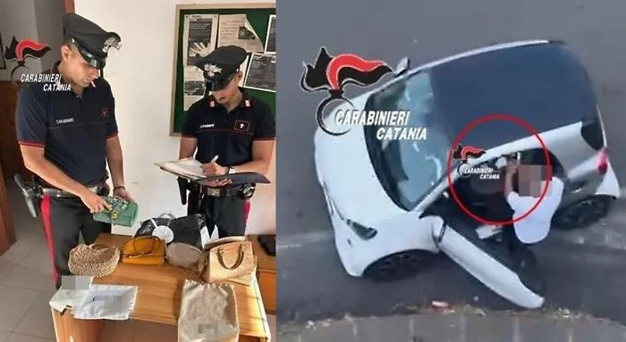 Incastrato dal Gps: ruba borse griffate e fugge su un'auto a noleggio, arrestato in un'ora