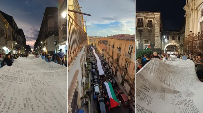sudario catania gaza